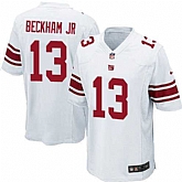 Nike Men & Women & Youth Giants #13 Odell Beckham Jr White Team Color Game Jersey,baseball caps,new era cap wholesale,wholesale hats